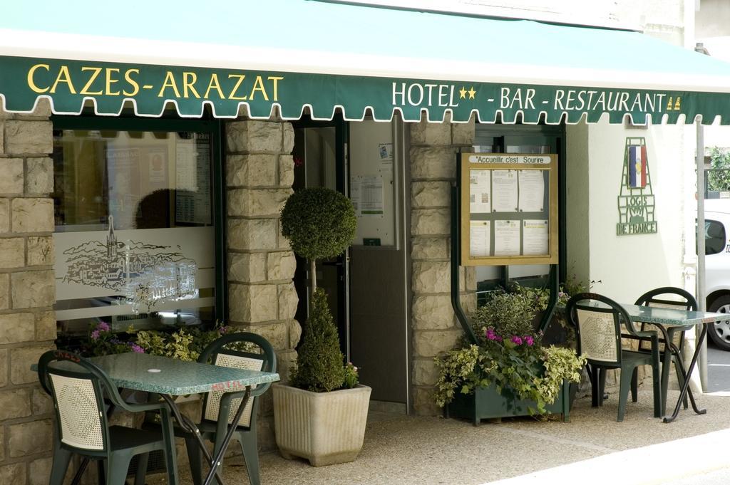 Logis Hotel Restaurant Cazes Arazat Laissac Kültér fotó